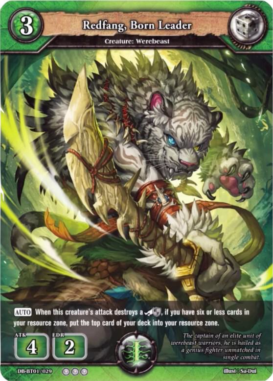 Redfang, Born Leader card image