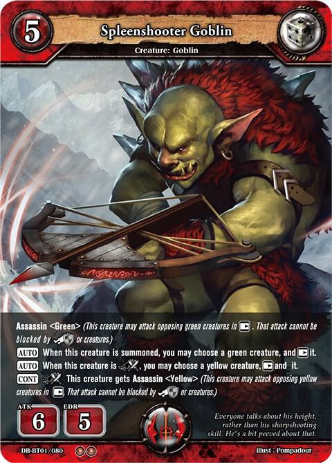Spleenshooter Goblin card image