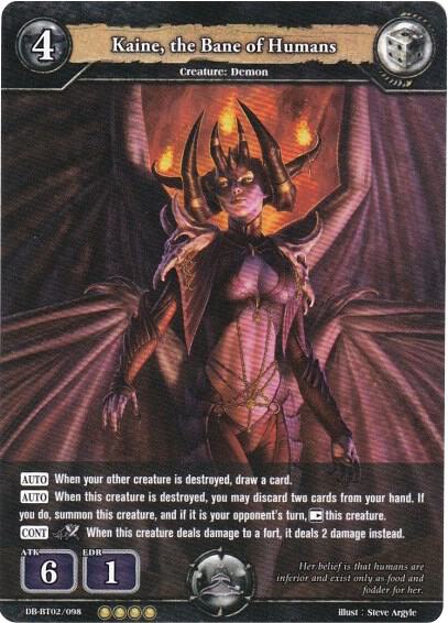 Kaine, the Bane of Humans card image