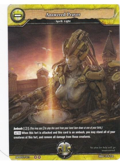 Answered Prayer card image