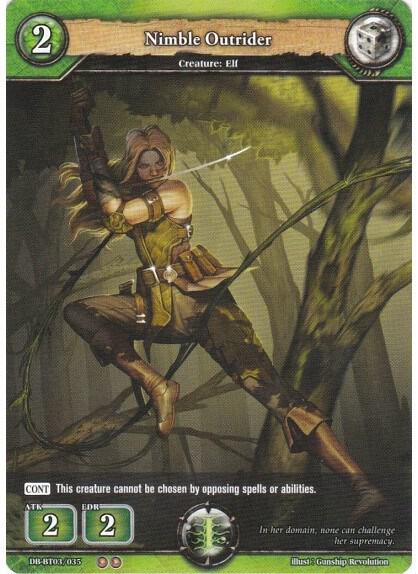 Nimble Outrider card image