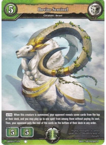 Bovine Sentinel card image