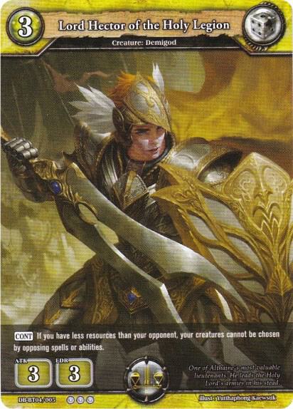 Lord Hector of the Holy Legion