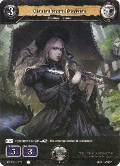 Cantankerous Patrician card image