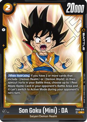 Son Goku (Mini) : DA