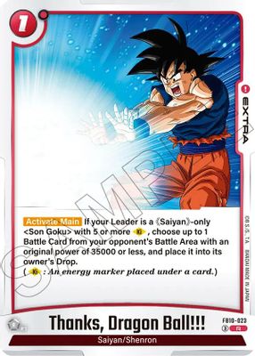 Thanks, Dragon Ball!!!