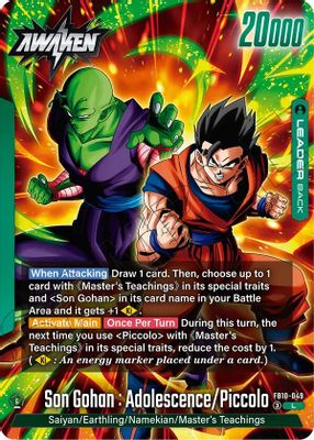 Son Gohan : Youth/Piccolo
