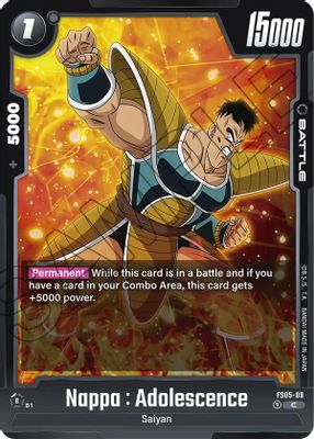 Nappa : Adolescence