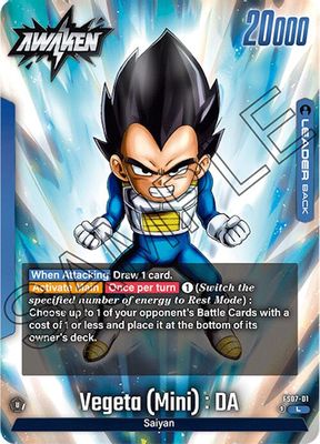 Vegeta (Mini) : DA