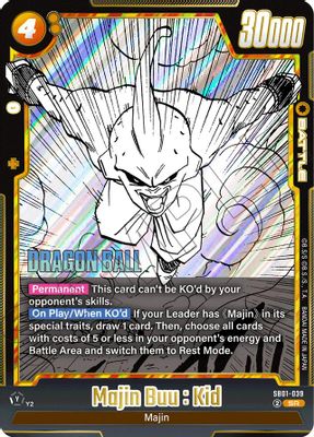 Majin Buu : Kid
