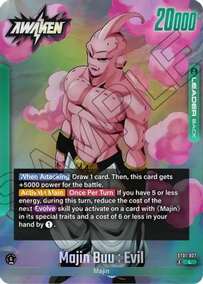 Majin Buu/Majin Buu : Pure Evil