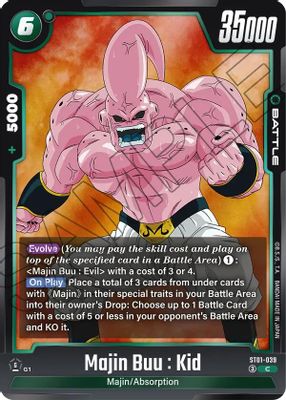 Majin Buu : Kid