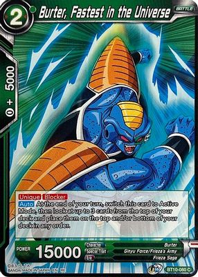 Burter, Fastest in the Universe card image
