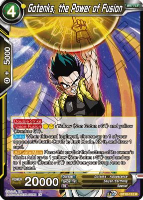 Gotenks, the Power of Fusion