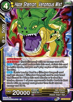 Haze Shenron, Venomous Mist