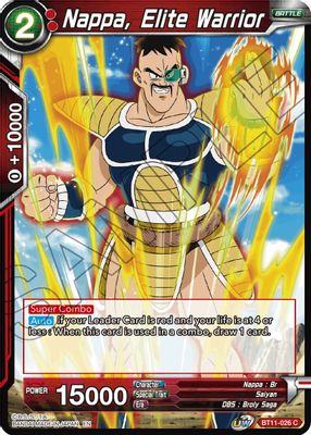 Nappa, Elite Warrior