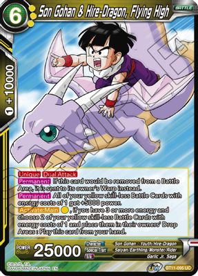 Son Gohan & Hire-Dragon, Flying High