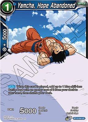 Yamcha, Hope Abandoned