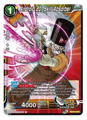 Android 20, Skill Absorber