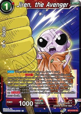 Jiren, the Avenger