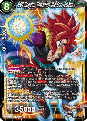 SS4 Gogeta, Thwarting the Dark Empire
