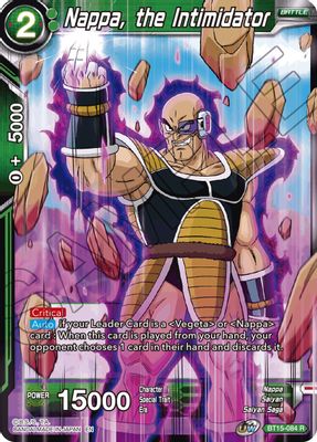 Nappa, the Intimidator