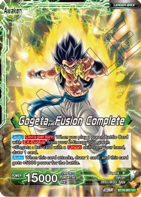 Veku // Gogeta, Fusion Complete