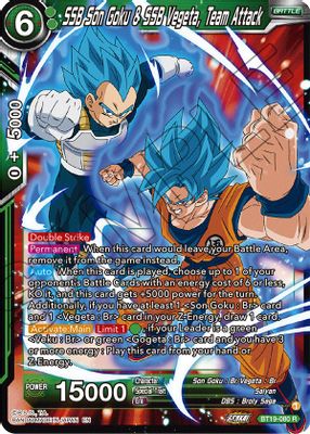 SSB Son Goku & SSB Vegeta, Team Attack