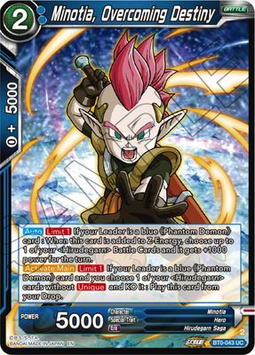 Minotia, Overcoming Destiny