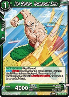 Tien Shinhan, Tournament Entry