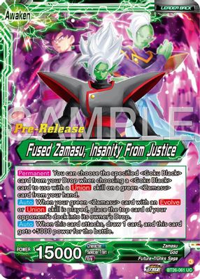 Zamasu card image