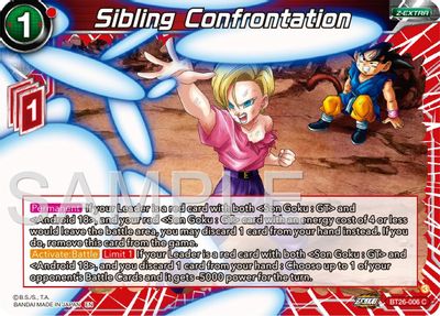 Sibling Confrontation