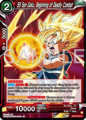 SS Son Goku, Beginning of Deadly Combat