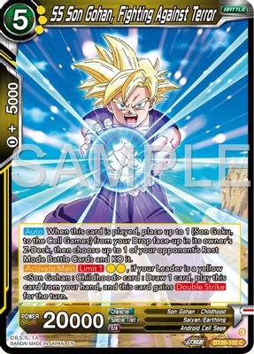 SS Son Gohan, Fighting Against Terror