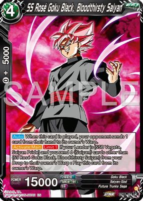 SS Rosé Goku Black, Bloodthirsty Saiyan