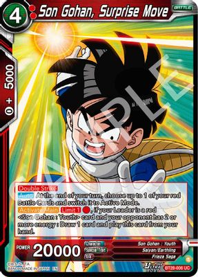 Son Gohan, Surprise Move