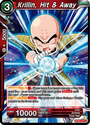 Krillin, Hit & Away