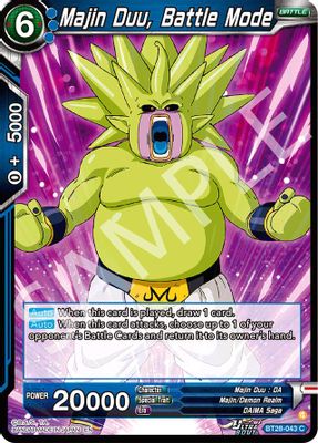 Majin Duu, Battle Mode