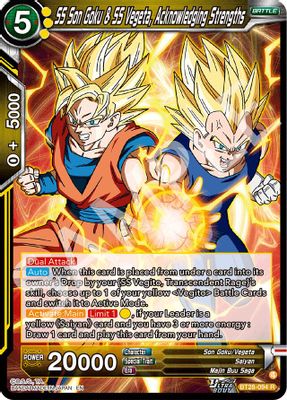 SS Son Goku & SS Vegeta, Acknowledging Strengths