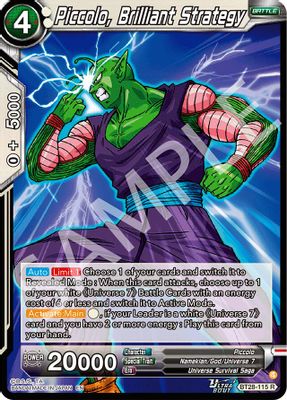 Piccolo, Brilliant Strategy