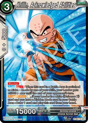 Krillin, Acknowledged Abilities