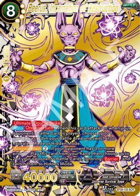 Beerus, Incarnation of Destruction