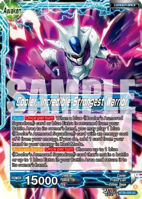 Cooler // Cooler, Incredible Strongest Warrior