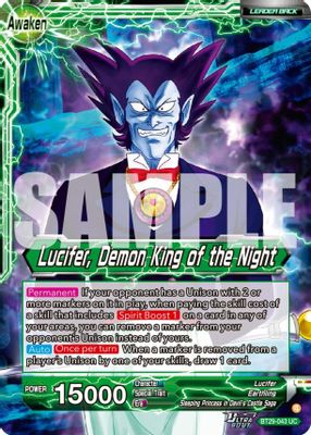 Lucifer // Lucifer, Demon King of the Night