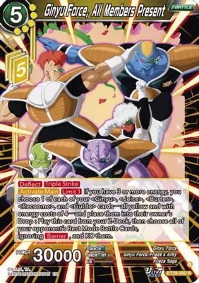Ginyu Force, All Members Present