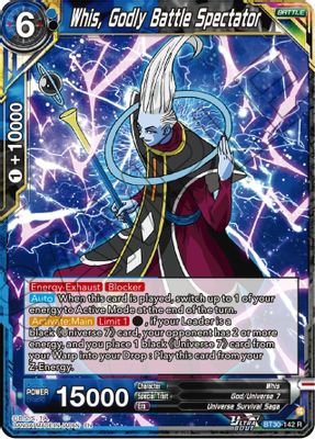 Whis, Godly Battle Spectator