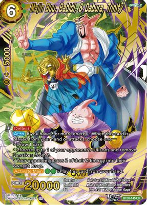 Majin Buu, Babidi, & Dabura, Trinity