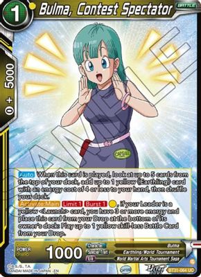 Bulma, Contest Spectator