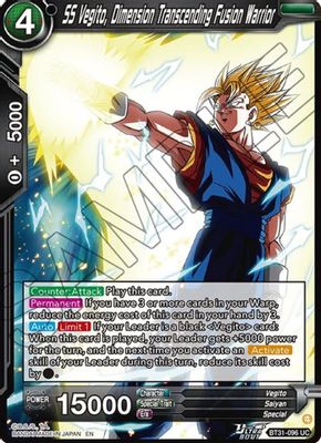 SS Vegito, Dimension Transcending Fusion Warrior