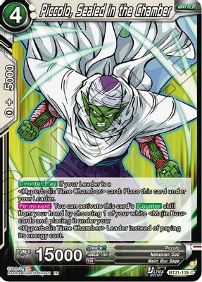 Piccolo, Sealed in the Chamber